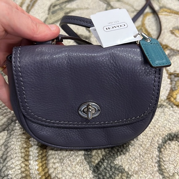 💕 Coach NWT $128 slate mini crossbody bag 💕 - Picture 12 of 12